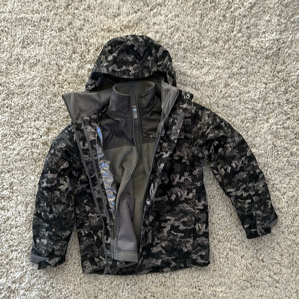❄️ Like New Columbia 3 in One Winter/ski Jacket